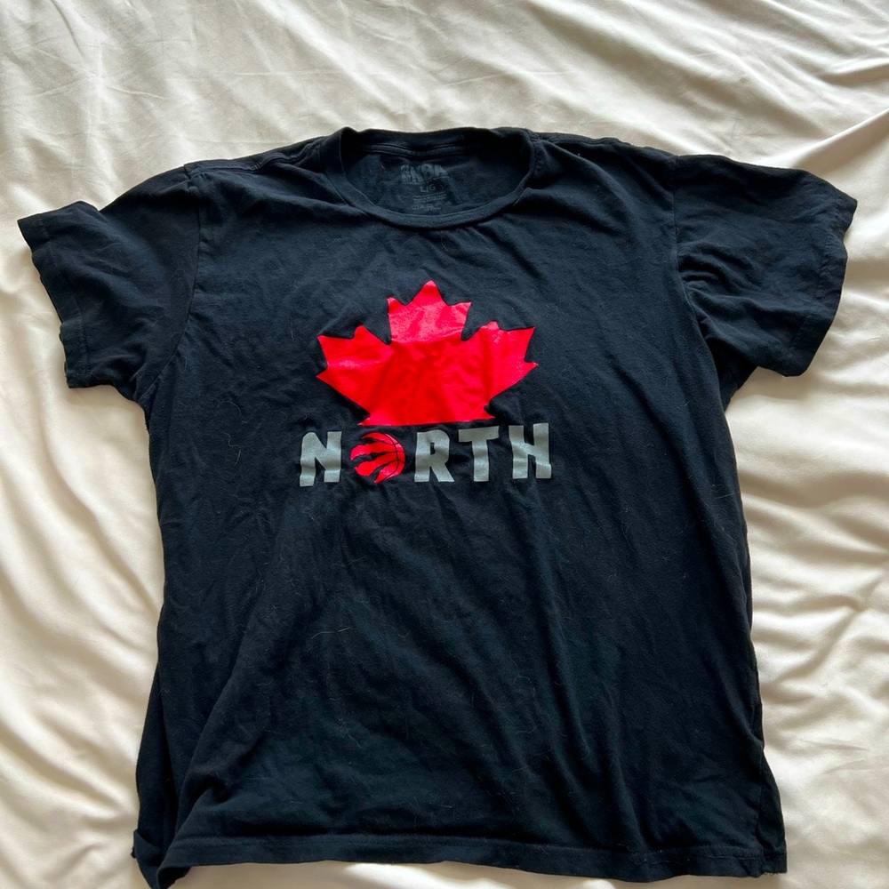 NBA We Thé North Raptors Tee Size Large